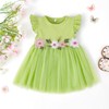 ZFZDRen 6M-3Y Baby Toddler Girl Ruffle Tutu Dress Kid Sleeveless