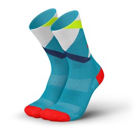 INCYLENCE ULTRALIGHT Running Socks for Men and Women, Breathable and Ultra Thin 1 Pair, Strikes Blue Inferno