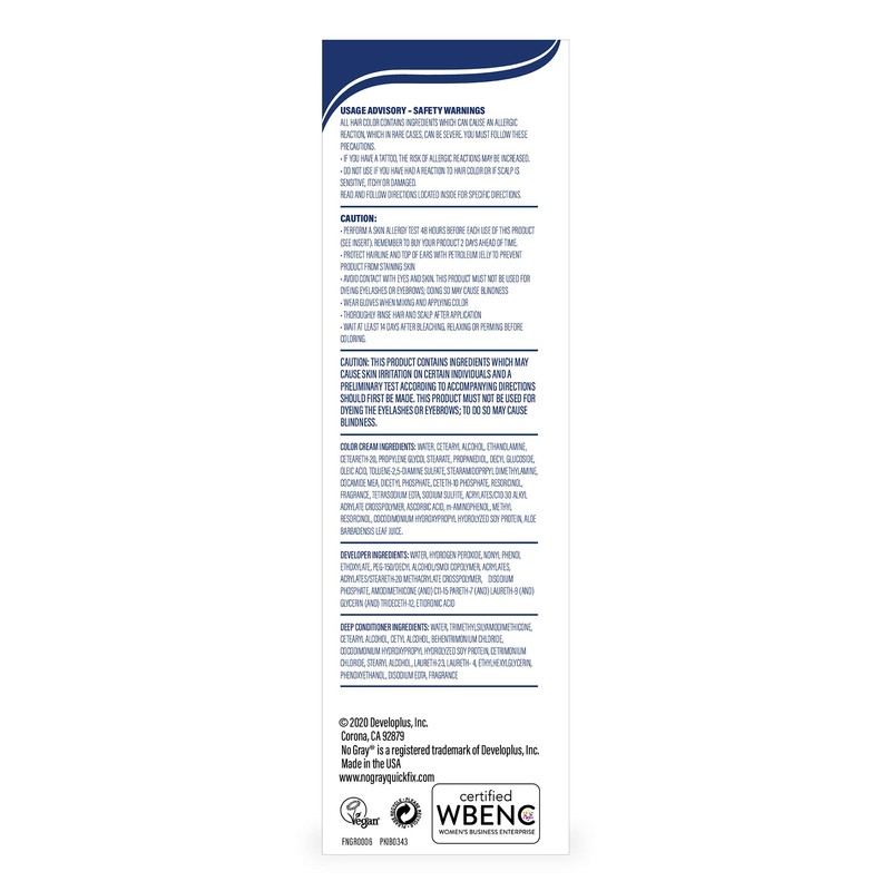 No Gray Permanent Root Touch up in Medium Brown (PPD