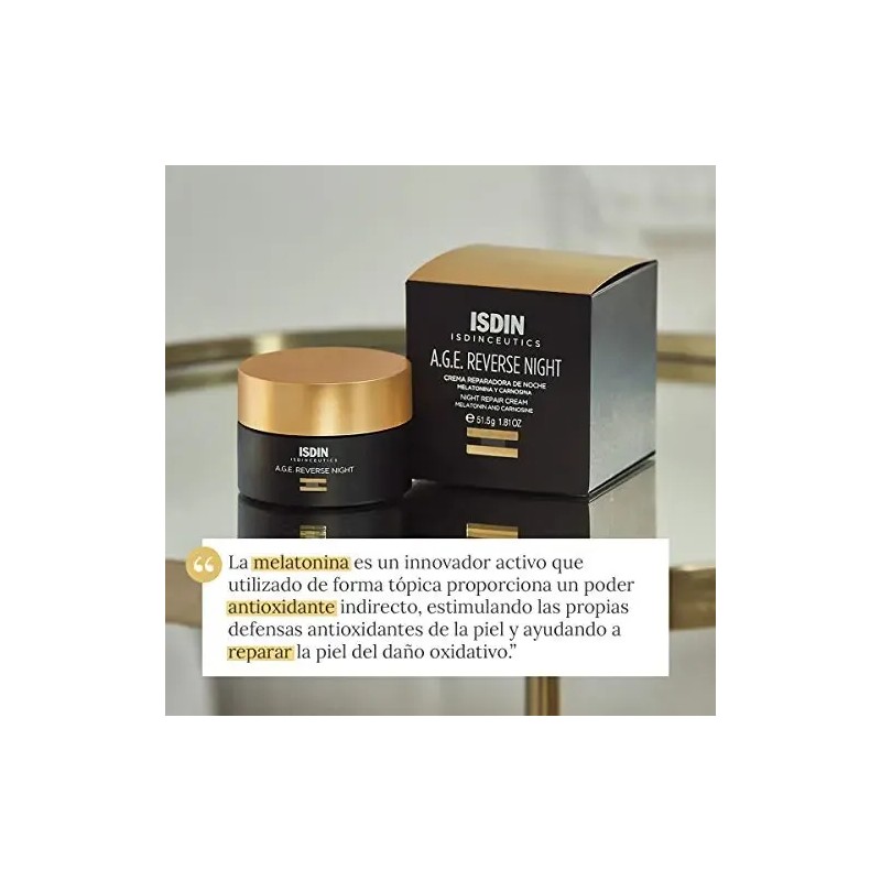 Isdin Isdinceutics A.g.e. Reverse Night Crema Reparadora De