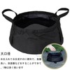 Frenflu Folding Bucket, For Fishing, Daily Use, Portable, With Handle,