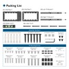 BONTEC TV Wall Mount for 37–85 Inch TVs, Tilting TV