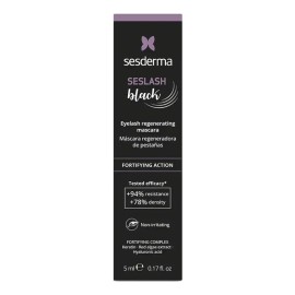 Máscara De Pestañas Seslash Color Negro 5ml Sesderma