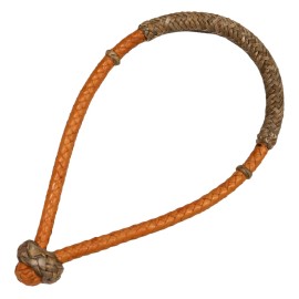 M-Royal Saddles Cowboy 1/2" Working Natural Bosal Braided Leather Rawhide