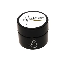 LinoGel Reno Gel Color Gel 0.2 oz (5 g) LED / UV Light Compatible 111M Warbler Brown Professional Gel Nail Color Nail Gel Nail Color Single Item