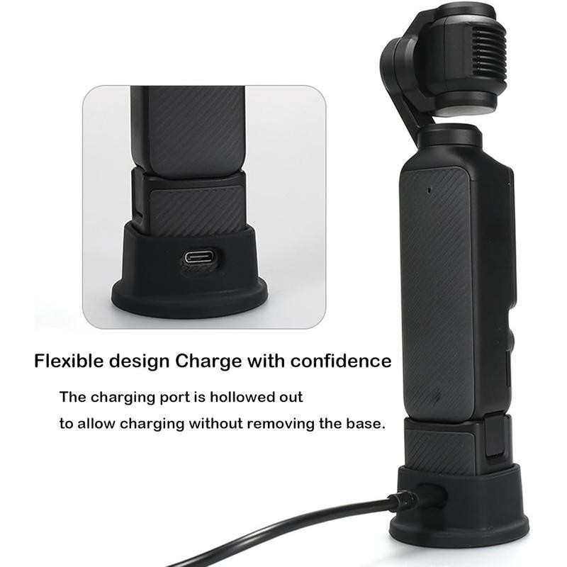 Silicone Non-Slip Desktop Mount for DJI Osmo Pocket 3, Lightweight