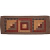VHC Brands, Millsboro, Cotton, 13x36, Log Cabin Block Quilted Runner,