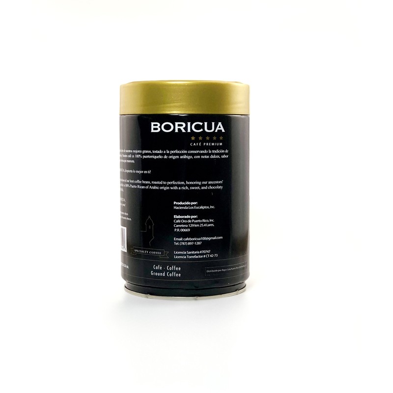 Boricua, Specialty Coffee, Cafe Premium, Ground Coffee, Net Wt. 8.8