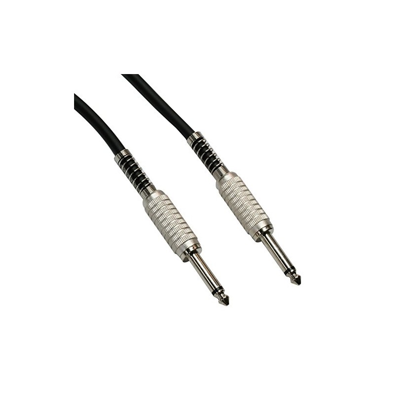 キクタニ TECH ギターコード 1m ケーブルの太さ 直径6mm TC-1 ブラック