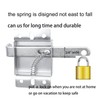 Garage Door Side Lock Inside Deadlock for Most Garage Door
