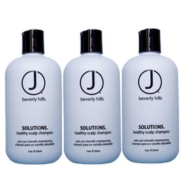 J Beverly Hills Solutions Healthy Scalp Shampoo Hair, 12 Oz - Set of 3