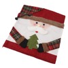 Xmas Dinner Chair Back Covers Easy To Install Soft Anti