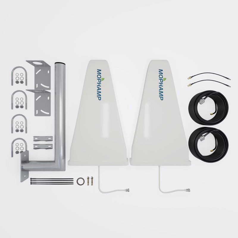 Mophamp MIMO 2x2 External Antenna Kit for 4G LTE/5G Hotspots