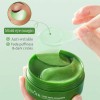 Parches Hidrogel Para Ojos Sadoer Elimina Ojeras Aloe Vera Todo