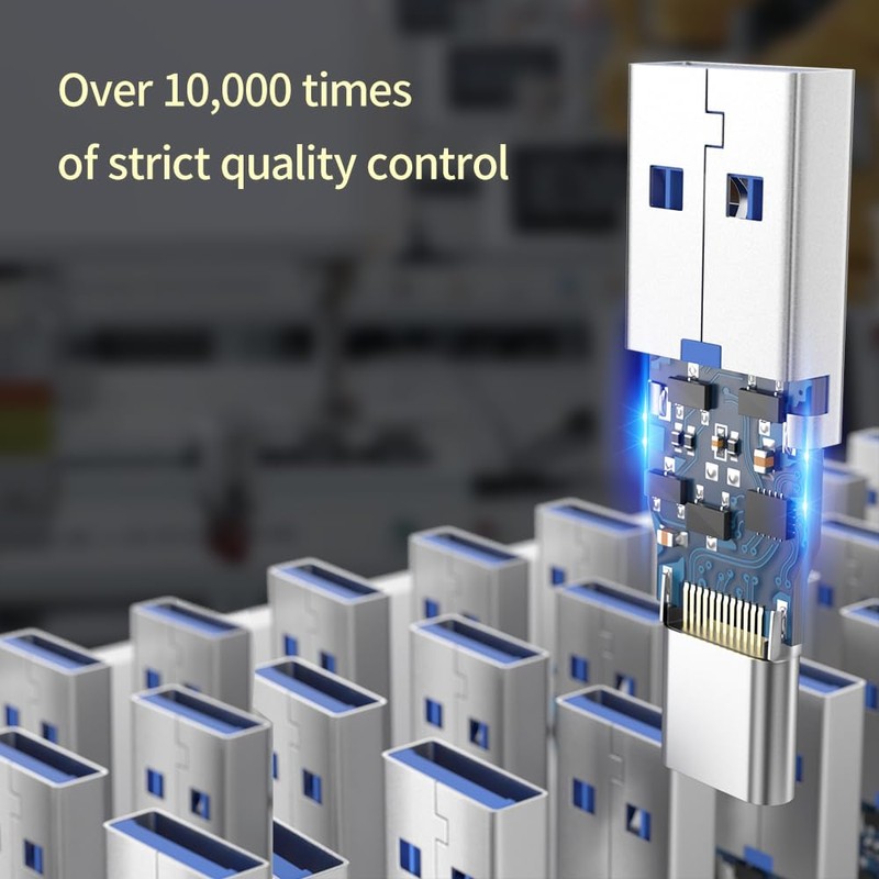 [10Gbps] Adaptador USB 3.2 Gen 2 de Alta Velocidad de
