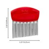Joie Crinkle Cutter Knife, Wavy Slicer for Potatoes, Vegetables and