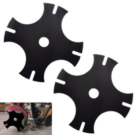 Karbay 2 Pcs 375-525 (8 x 1 Center Hole) Star Edger Blade for Echo PE2000 PE2400 PE3100 Edger, High Temperature Hardening Treatment, Fast Cutting
