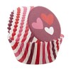 Wilton Modern Hearts Baking Cups, 75 Count
