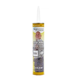 Dicor 551LSW-1 Non-Sag Roof Lap Sealant - White, 10.3 oz. Tube for RV and Motorhome Roofs