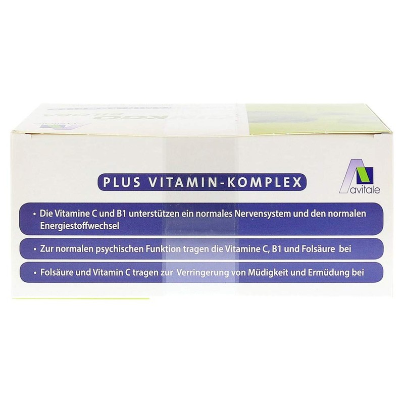 Avitale Ginkgo 100 mg capsules + B1, C + E,