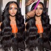 ULRICA Body Wave Lace Front Wigs Human Hair Pre Plucked