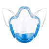 Transparent Mouth Mask for Cycling and Outdoor Wear – Clear