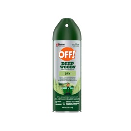 OFF! Deep Woods Insect Mosquito Repellent Dry Touch Spray 6 Oz