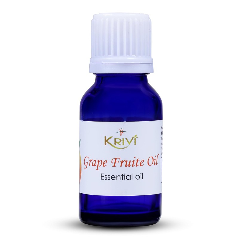 Krivi Grapefruit Essential Oil 15ml (Pack of 1)
