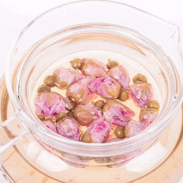 ELITEA 5.3oz Dried Rose Buds Rosebud Flower Herb Loose Leaf Tea 150g 100% Fragrant Natural Healthy Herbal Tea