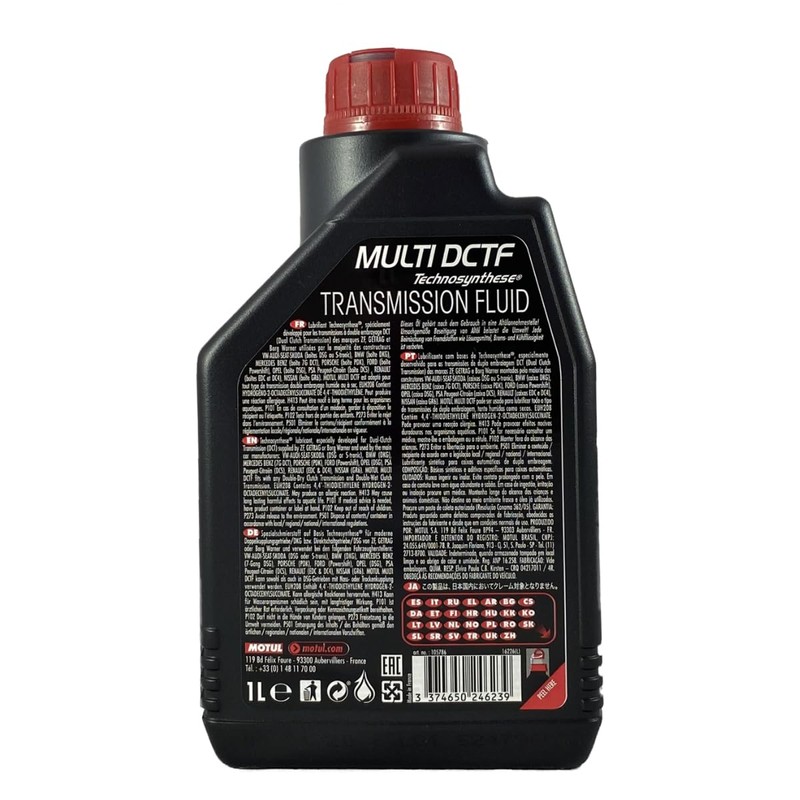 Motul 105786 Multi Dual Clutch Transmission Fluid, 1 l, 1