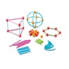 Learning Resources Geometric Shapes Building Set, Early Math Skills, Back