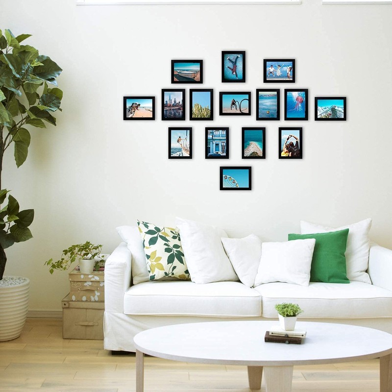ZYUE 6x8 inch Picture Frame Made of 100% Solid Wood