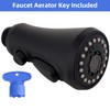 iFealClear Universal Pull Down Kitchen Faucet Head Replacement Compatible with