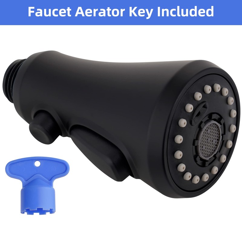 iFealClear Universal Pull Down Kitchen Faucet Head Replacement Compatible with