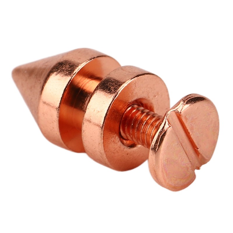 100 Sets Spiked Cone Spike Stud Rose Gold High Hardness