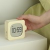 Nyikas Alarm Clock Dual Alarms with Calendar, Volume Control, Nightlight
