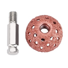 For Car Tyre Spreders-Tire Buffing Wheel,38Mm Tire Repair Grinding Head Coarse Grit Buffing Wheel With Linking Rod