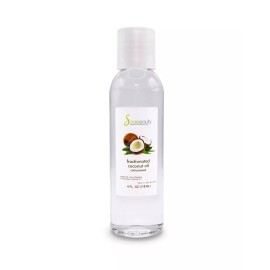 Soapeauty Fractionated Coconut Oil 100% Pure & Natural Cold Pressed Free Shipping - 4 OZ