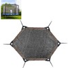14ft Trampoline Shade Cover, Outdoor Sun Protection Top Cover for