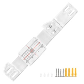 SMTOER CM-04 Concrete Crack Monitor, Clear, Black/Red, 0 mm Graduation Marks (1 Pcs)