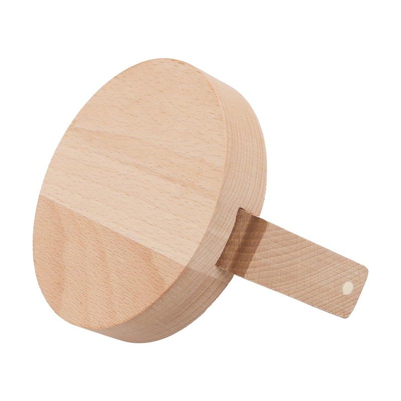 CENPEK Wooden Pressing Board, Pine Barron Embossing Tool for Linoleum