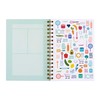 Erin Condren Inspired Collection A5 Weekly Meal Planner, Includes Shopping