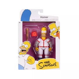 JAKKS Pacific Homer Simpson Baseball - The Simpsons 5" Articulated Figure Wave 3 by Jakks