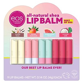 Bálsamo Humectante Para Labios EOS 9 Pzas