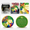 deDecoml Sobriety Token Vibrant Butterfly Tree Design with Inspirational Prayer