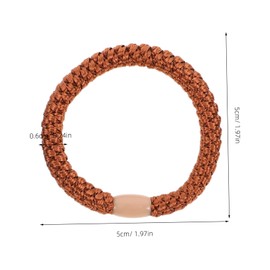 VICASKY 15pcs Elastic Hair Bands for Women High Ponytail Holders Vibrant Colors Durable Nonslip Grip Hair Ties for Daily Use and Travel