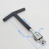 Heavy Duty T-Handle 1/2” Drive Solid Socket Wrench, 1/2-Inch Drive