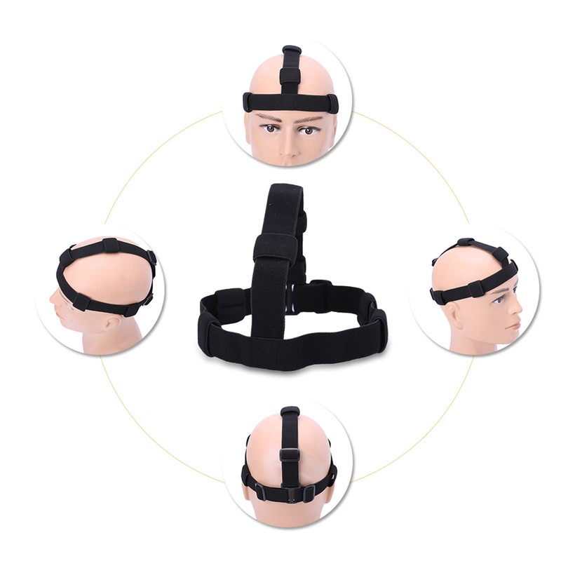 Haosie Outdoor Headlights Replacement Headband. Hands Free Flashlight Head Torch