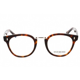 CUTLER AND GROSS CG1336 006 Eyeglasses Tortoise Frame 50mm
