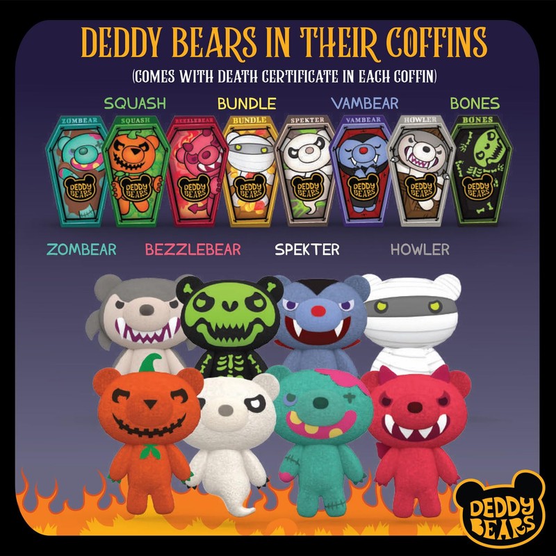 Deddy Bears 5.5 Inch with Coffin Packaging (Spekter)